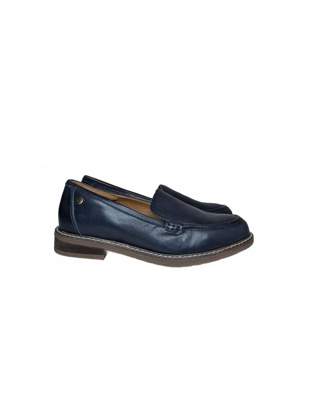 NWOT Easy Spirit Women's Jaylin Casual Loafers in Navy Leather Size 7.5W